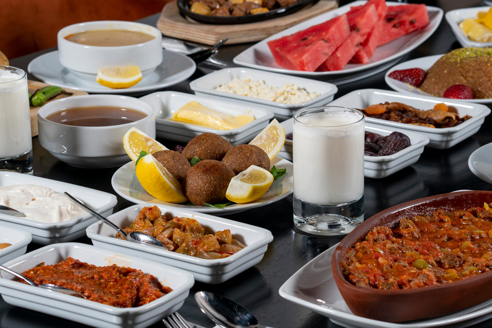 Ramadan Table stock photo